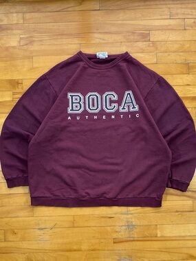 90s Vintage BOCA Authentic Crewneck
